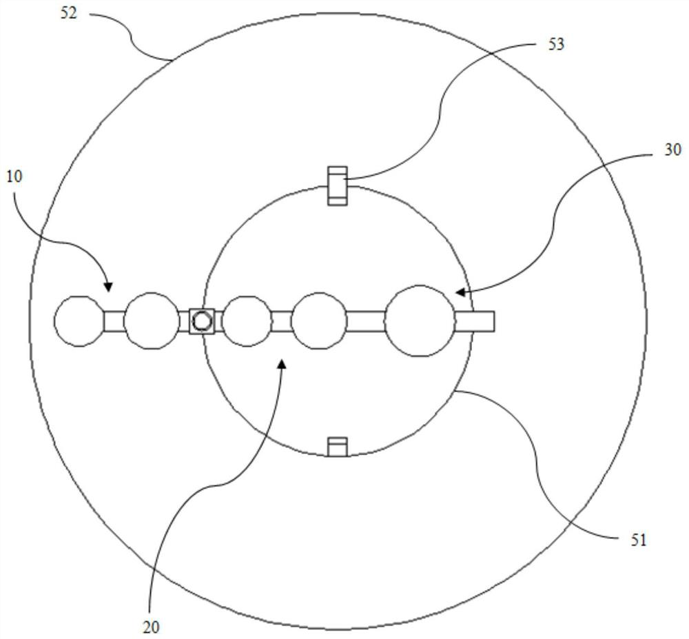 Double-effect energy-saving evaporation and concentration system