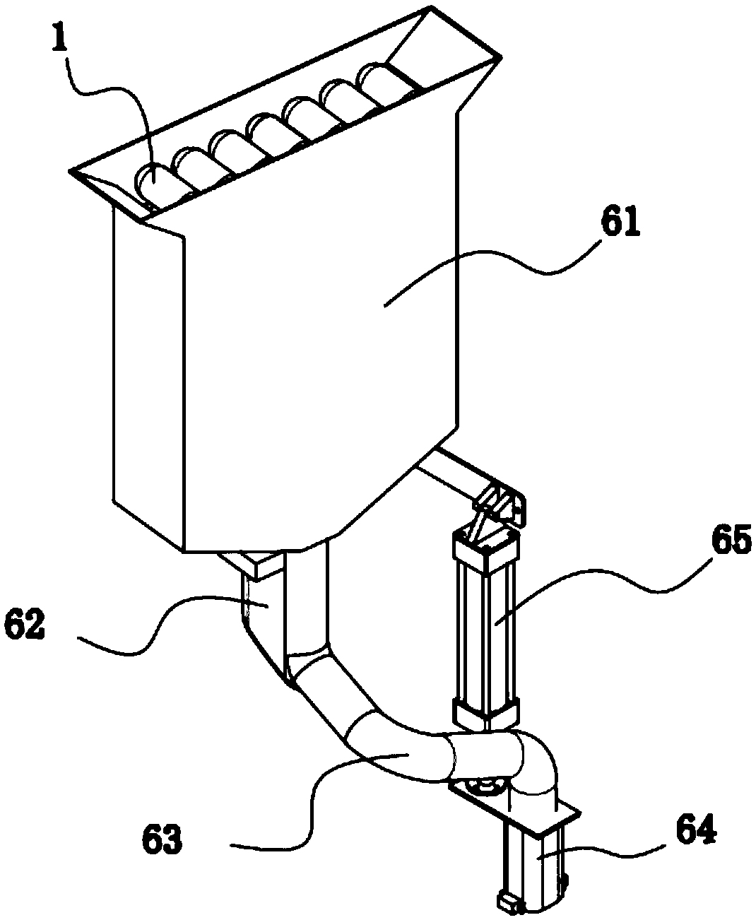 Filled type potato seed, sowing system, and sowing method