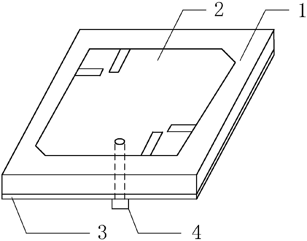 Broadband Circularly Polarized Microstrip Antenna