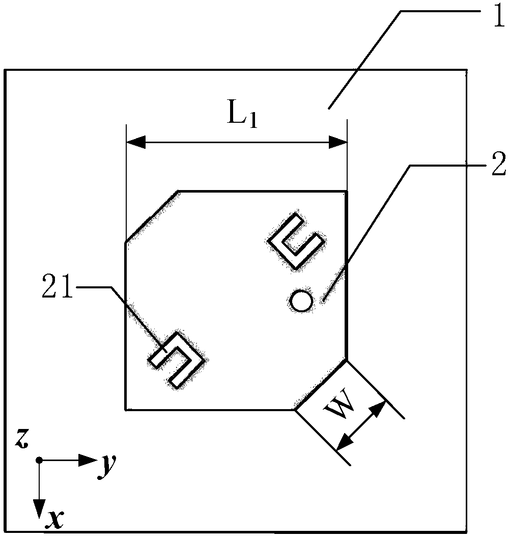 Broadband Circularly Polarized Microstrip Antenna