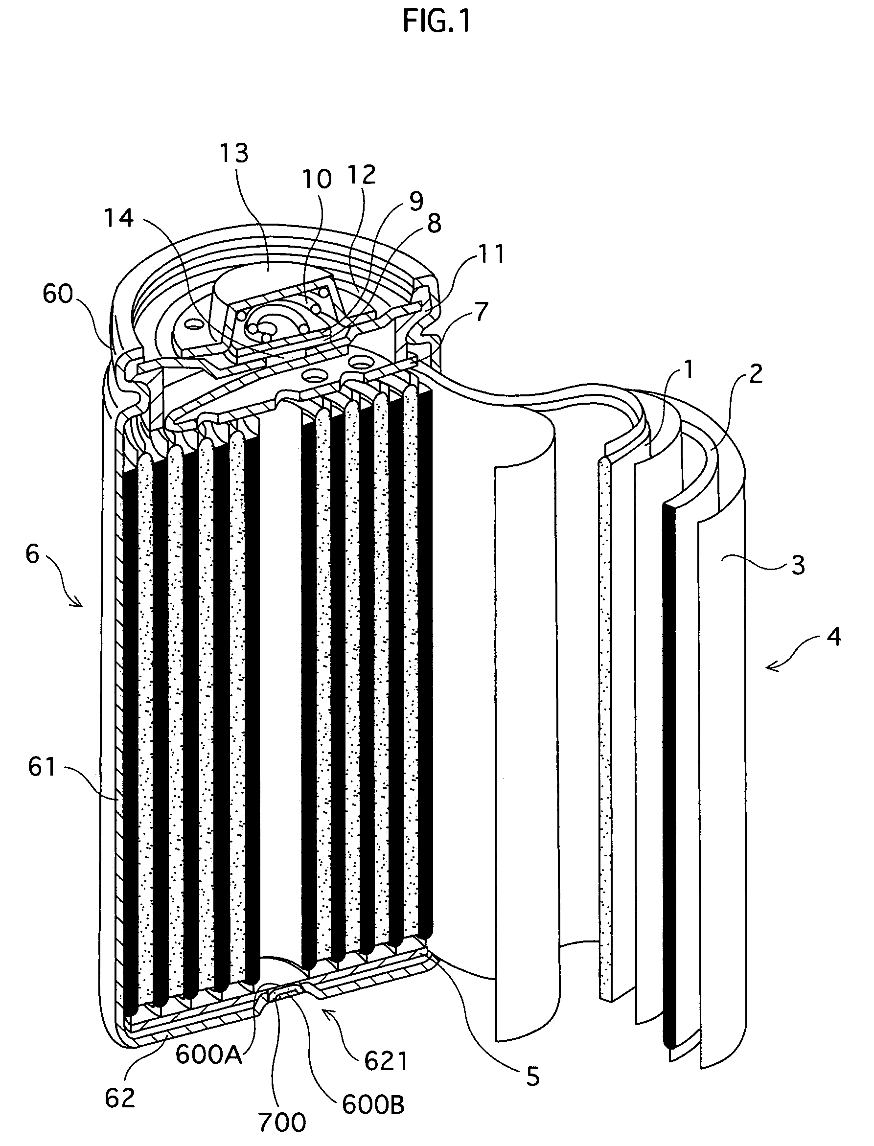 Battery and battery manufacturing method