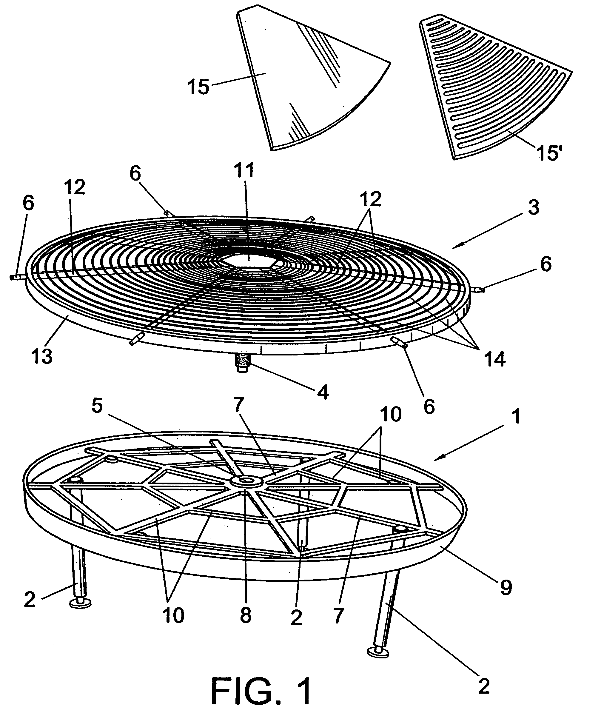 Grill for cooking