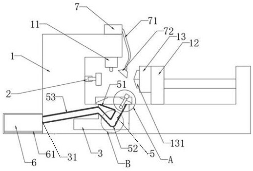 A laser pipe cutting machine