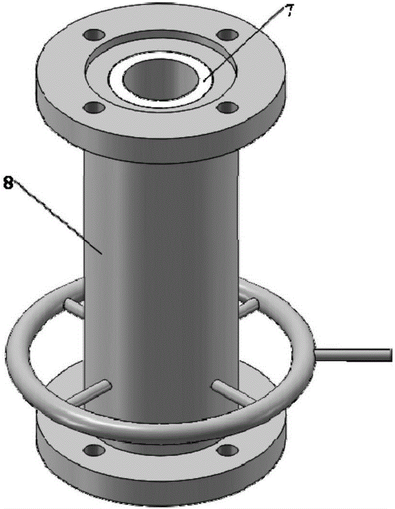 Open passive heat extraction system suitable for long-term operation condition