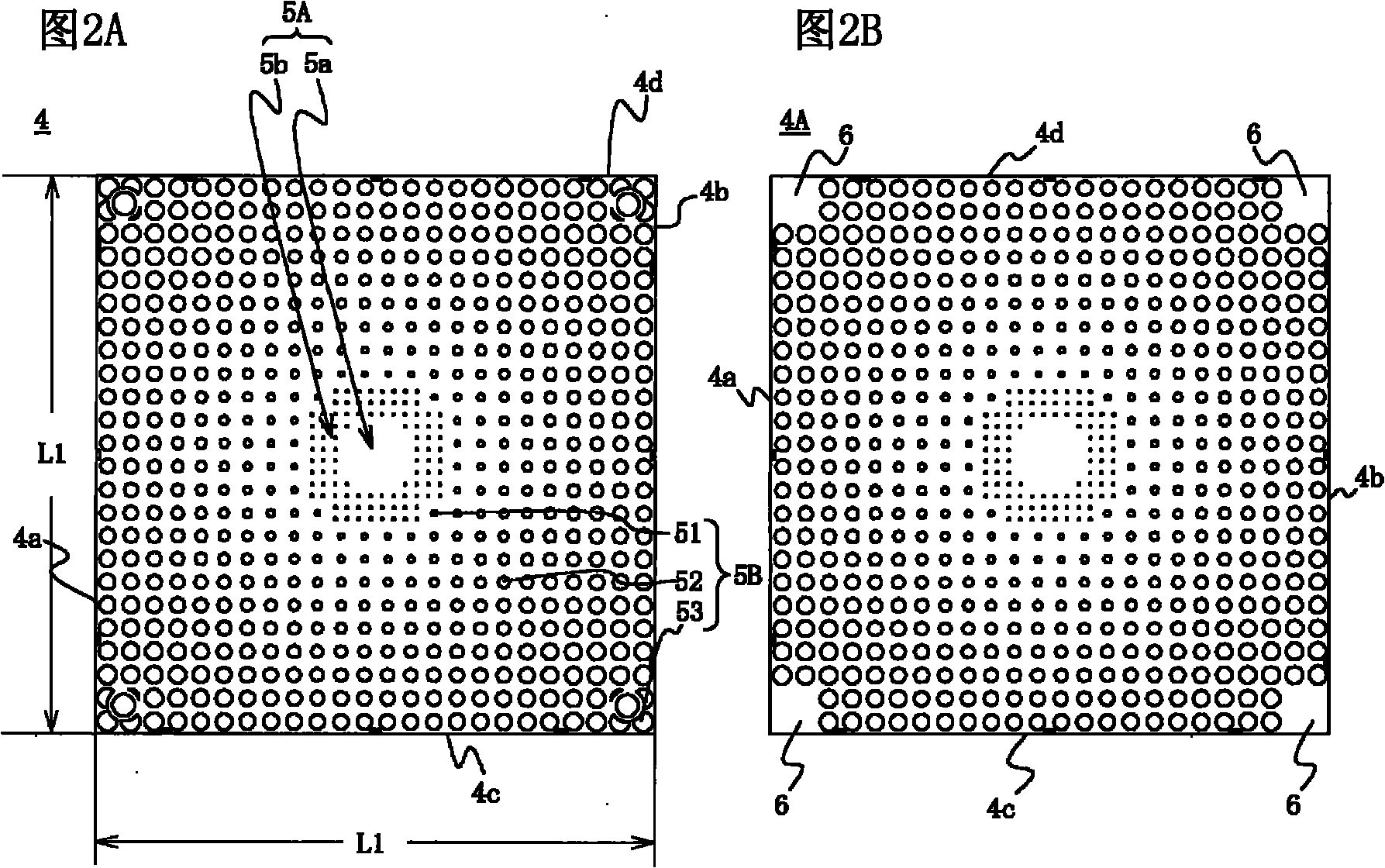 Light source device and surface illuminating device using same light source device