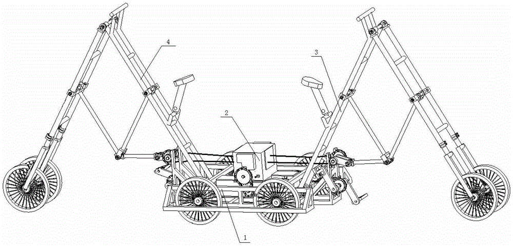 Entertainment exercise bicycle