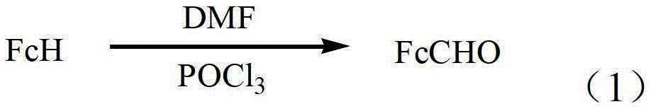 Method for preparing ferrocenecarboxaldehyde