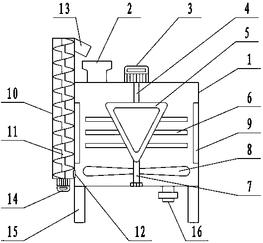 Self-cycle asphalt agitating equipment