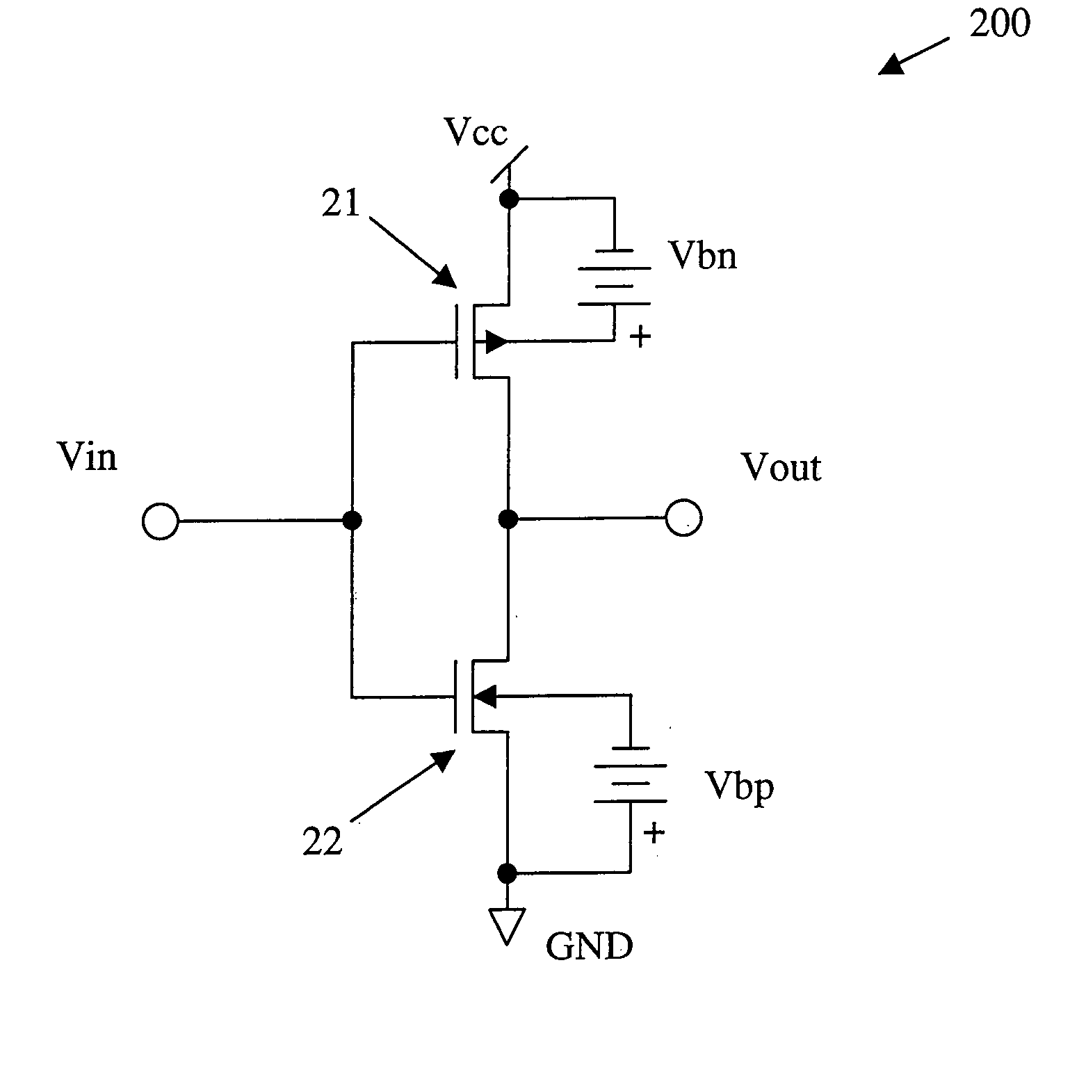 Standby current reduction over a process window with a trimmable well bias