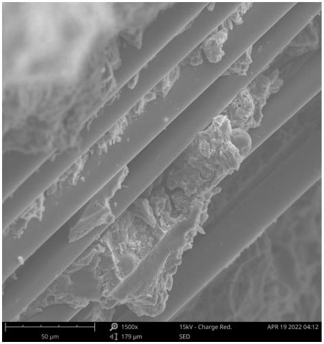 Coal ash-iron tailing based geopolymer fiber reinforced material and preparation method thereof