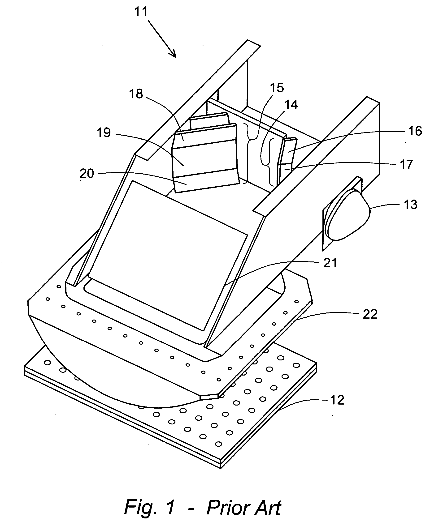 Incident light redistribution to compensate for radial gradient in detector