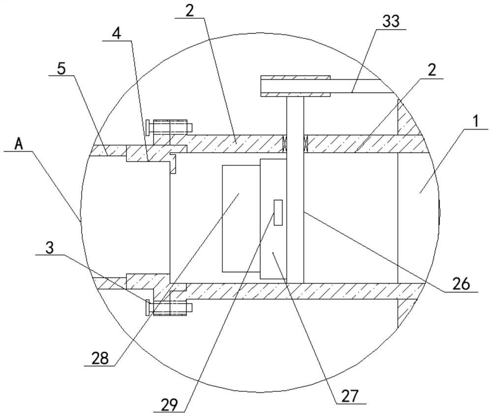 Domestic wastewater filter tank with anti-blocking function