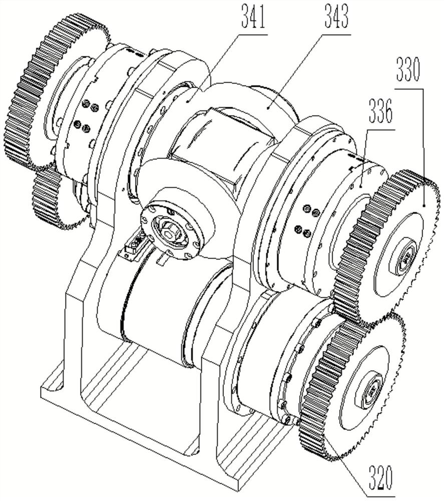 A mechanical simulation device for sitting lumbar manipulation training based on flexible differential drive