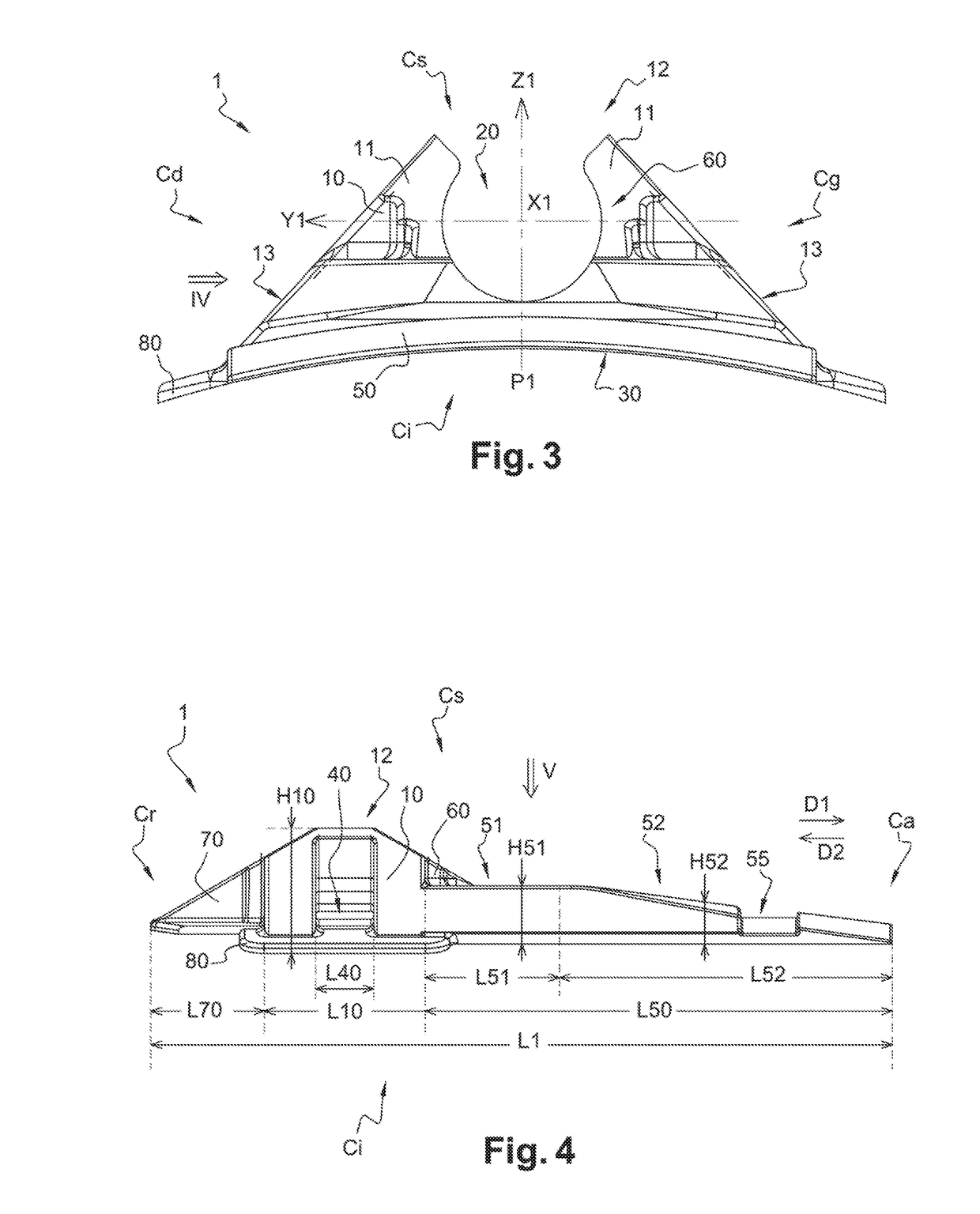 Device designed to attach at least one cable along a pipe, and method of implementing such a device