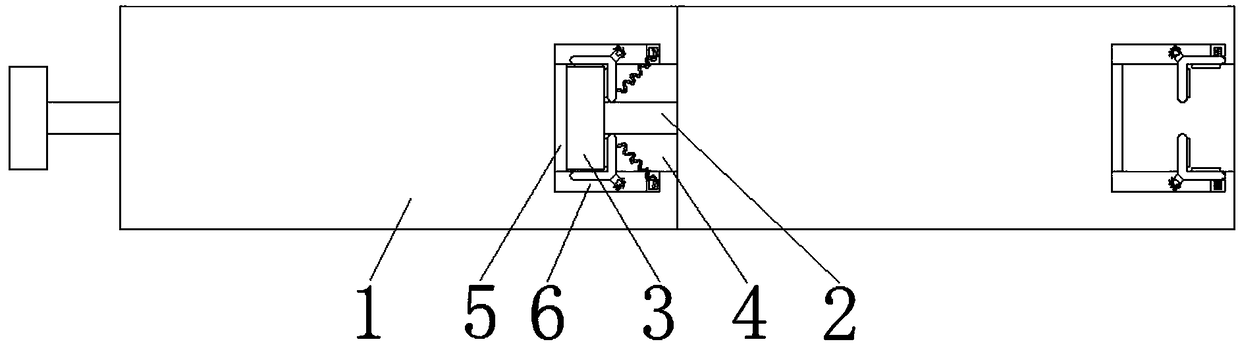 Integrated wall space convenient to splice