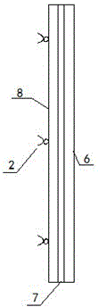 Composite geo-membrane anchorage and floating resisting structure