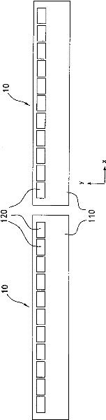 Contact image sensing chip and module