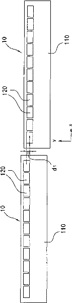 Contact image sensing chip and module