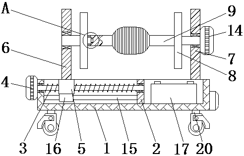 Winding device for high-end twisting anti-flaming chemical fiber yarn production