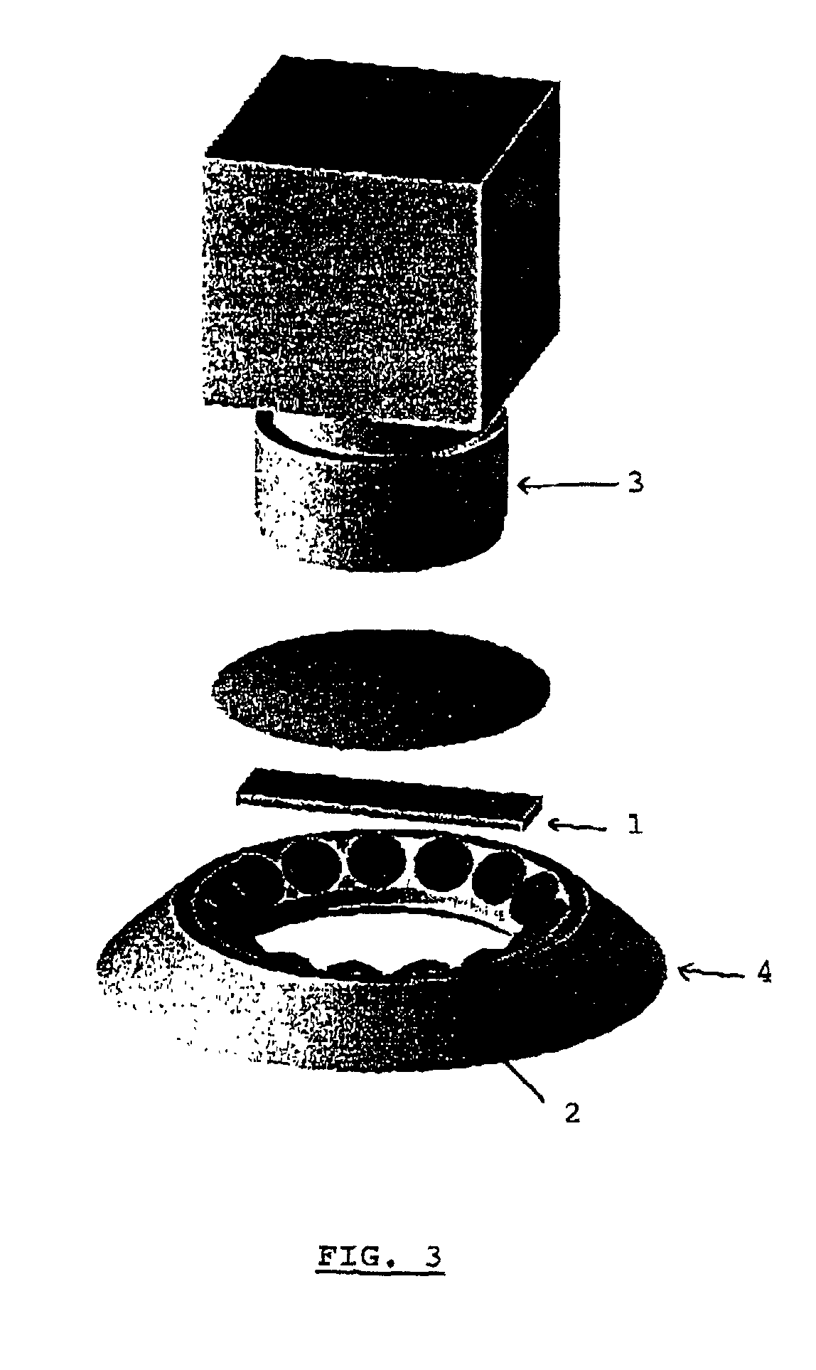 Method for the identification and/or the quantification of a target compound obtained from a biological sample upon chips