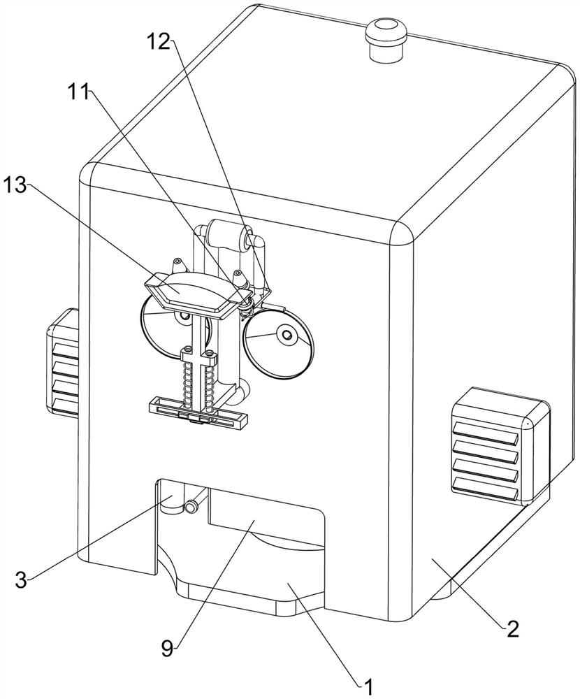 Nasal cavity washing equipment