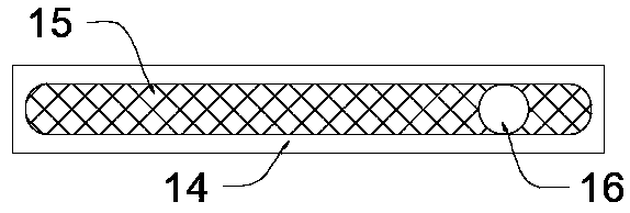 Peripheral transmission aspiration sludge scraper for sewage treatment