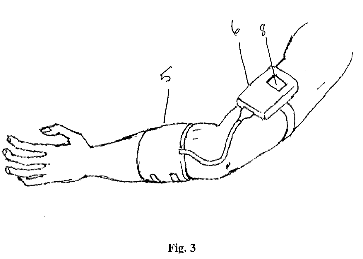 Electrical stimulation facilitated symptom transference for empathic response