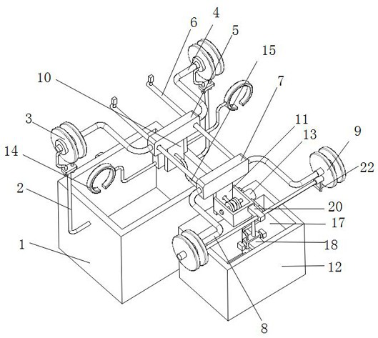 High-voltage live detection device for high safety