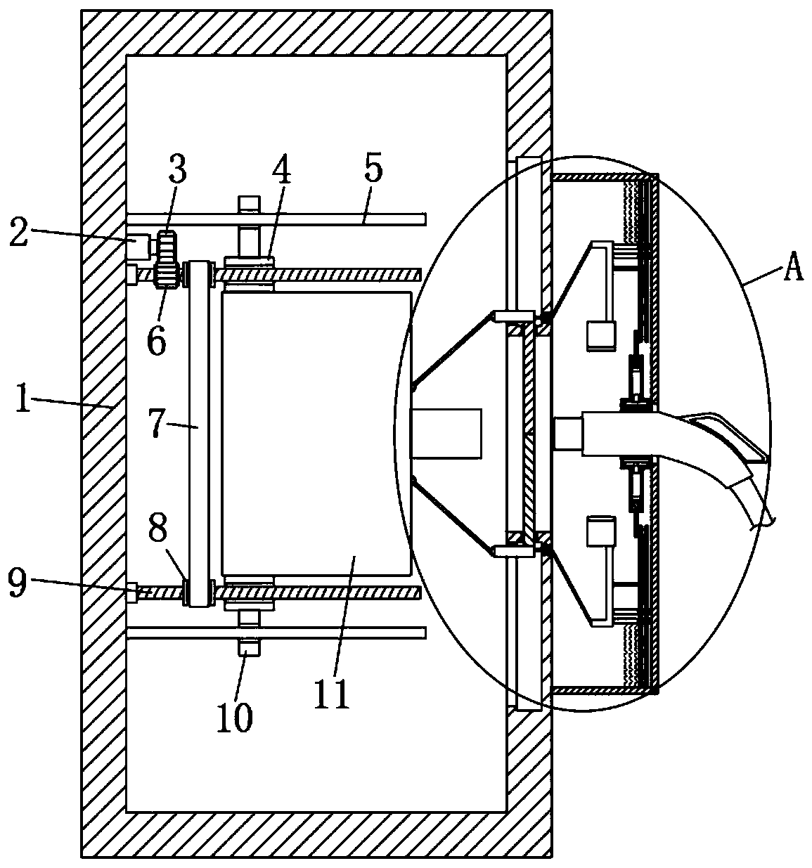 Charging device for new energy vehicle