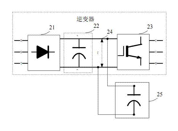 Injection molding machine having energy-saving device and inverter