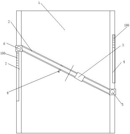 A desktop cloth cutting machine with convenient cutting