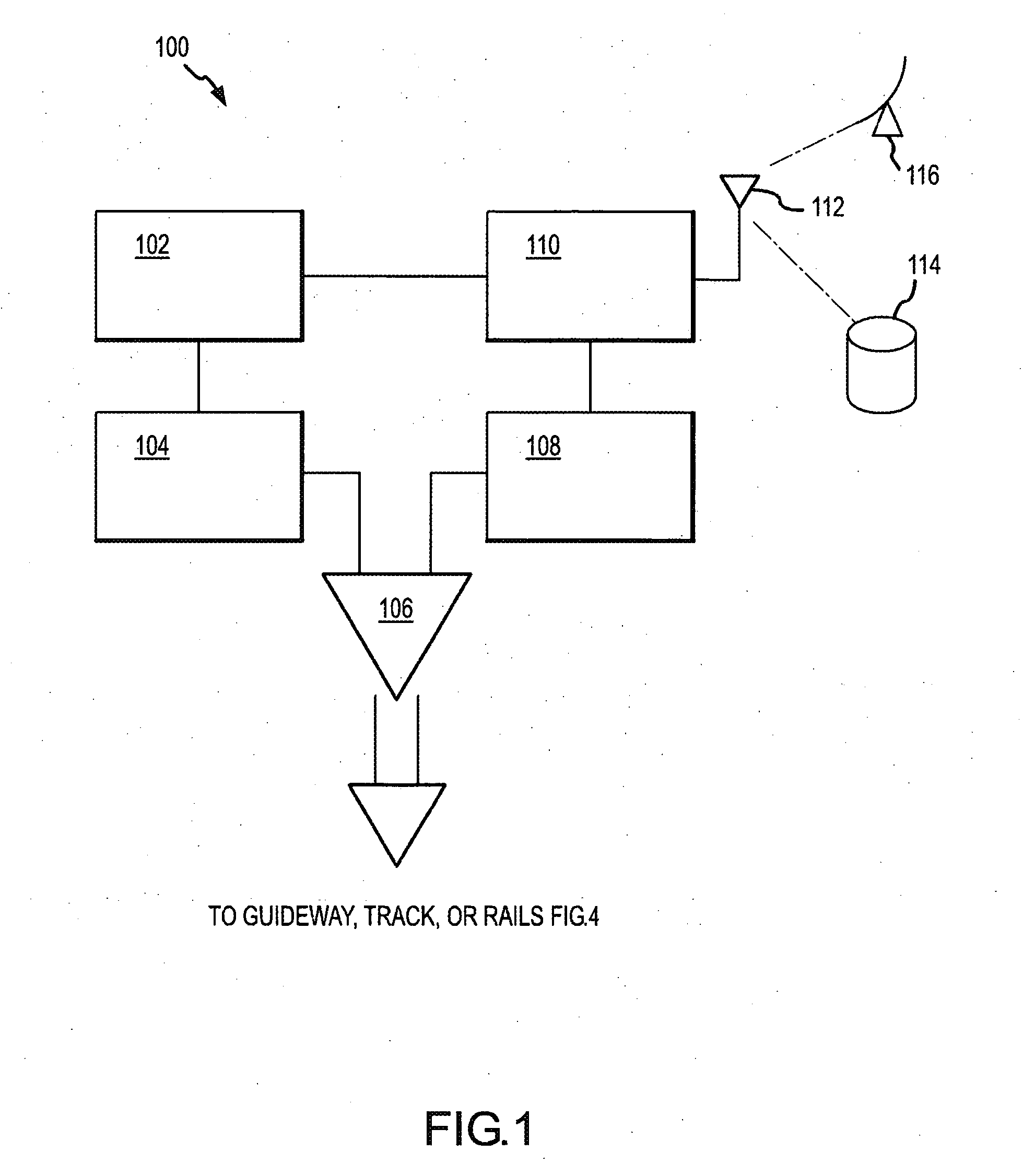 Method and apparatus for detecting guideway breaks and occupation