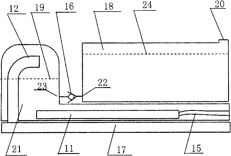 Steam brush water supply system adjusted by check valve