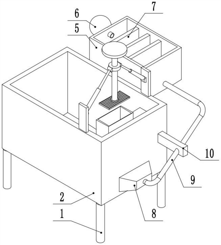 Fry breeding box for hatching of Sinogastromyzon