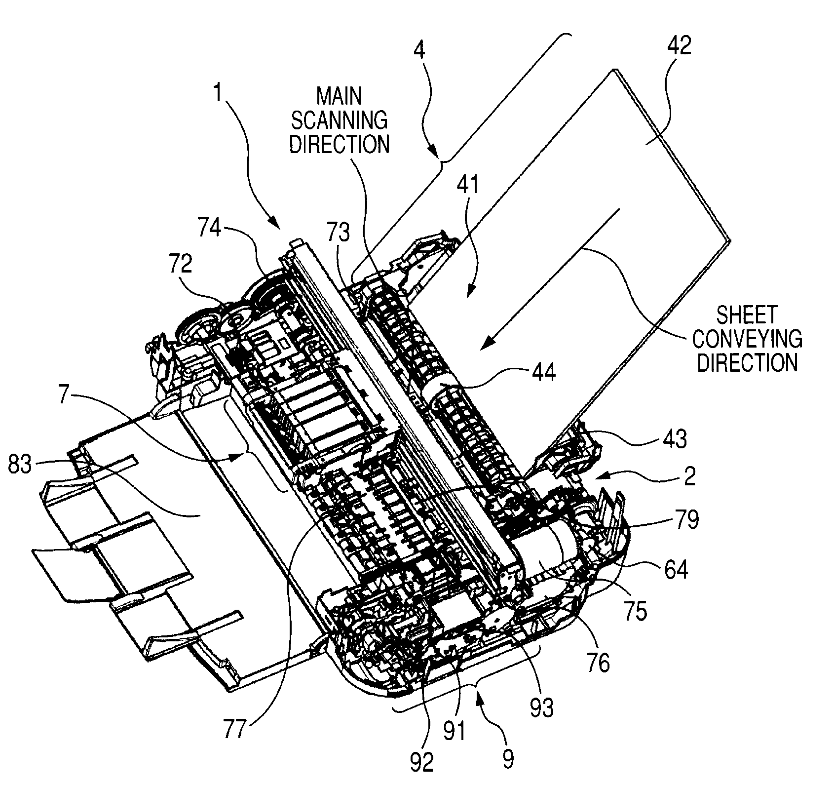 Drive transmission device and ink jet recording apparatus