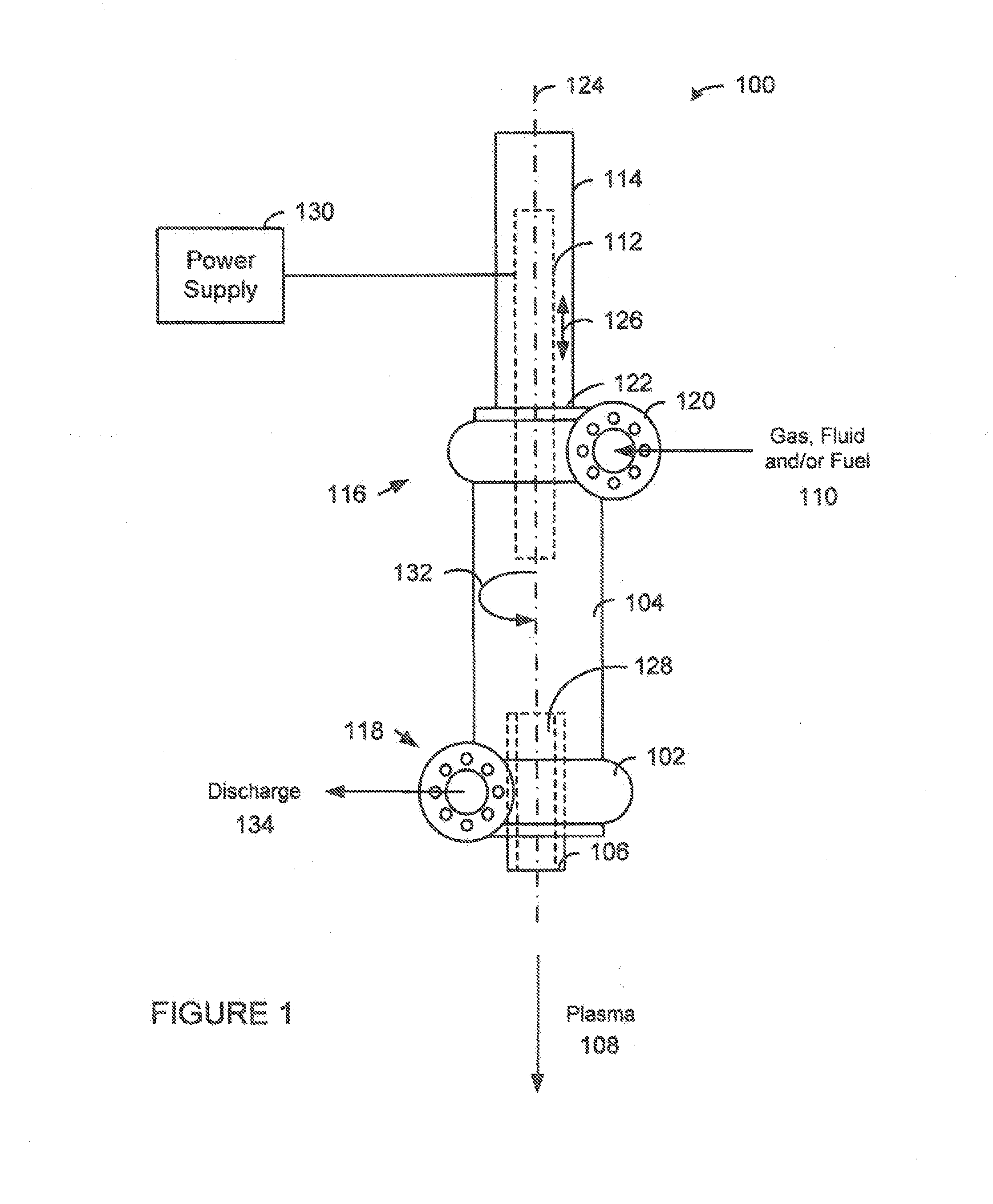 High temperature electrolysis glow discharge device