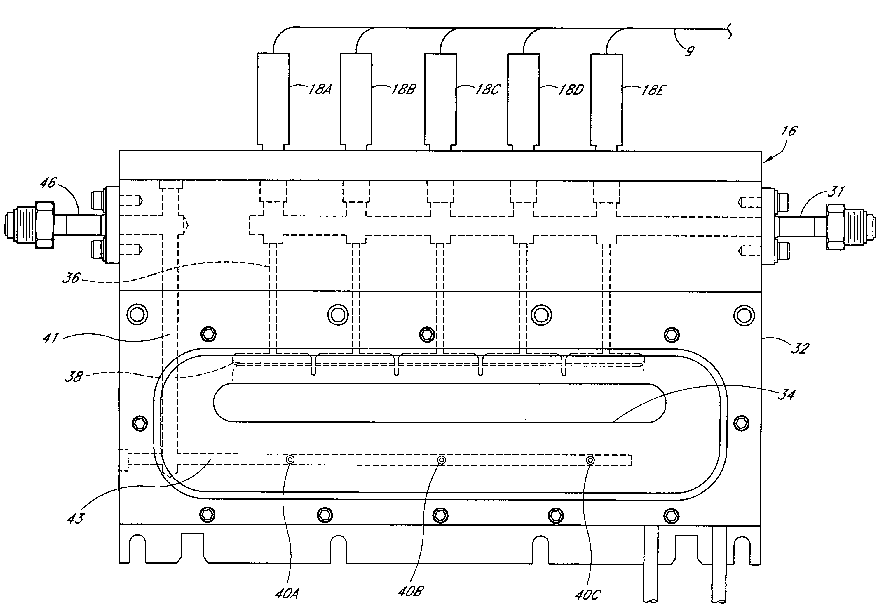 System for control of gas injectors