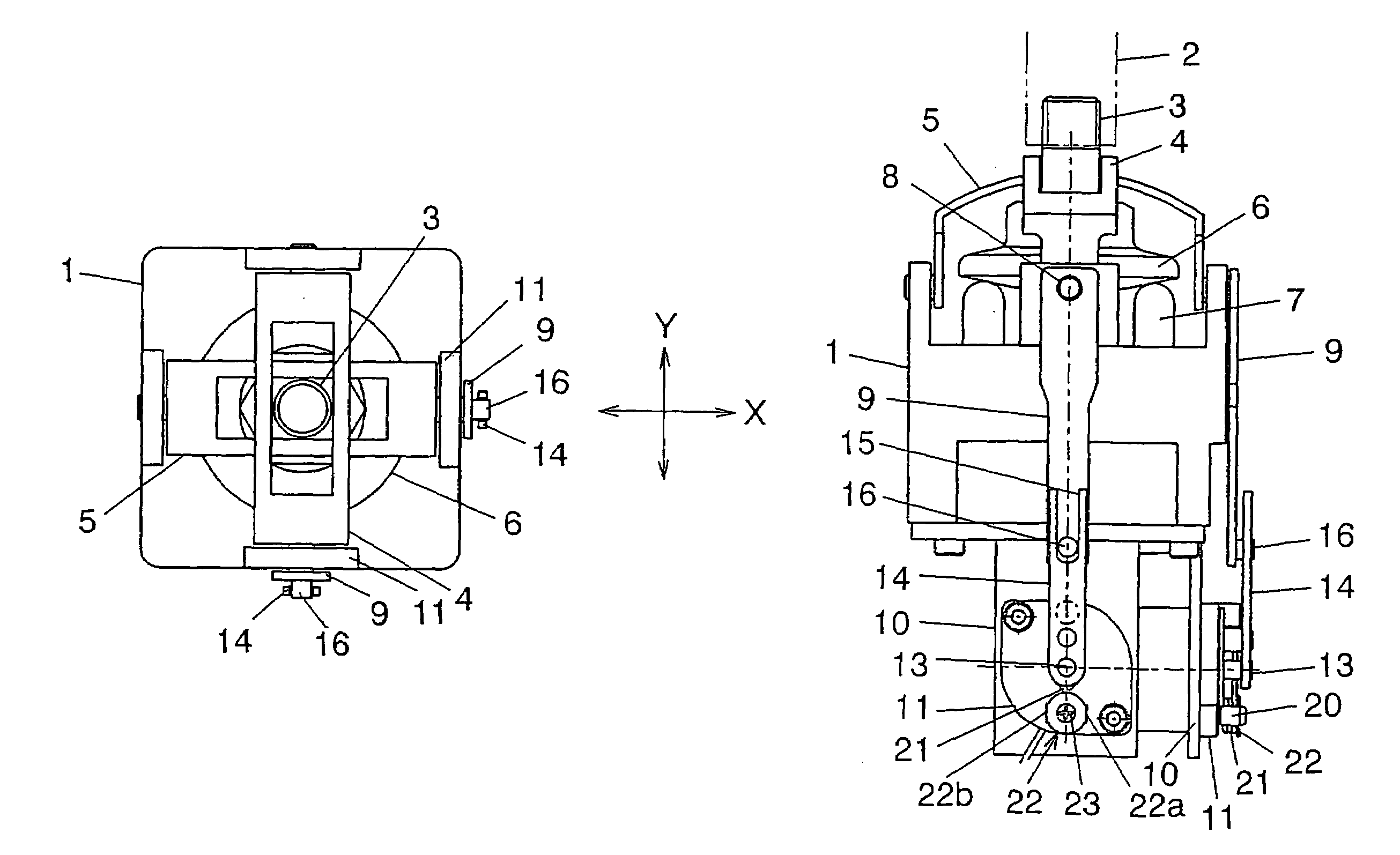 Joystick for electro-hydraulic control system