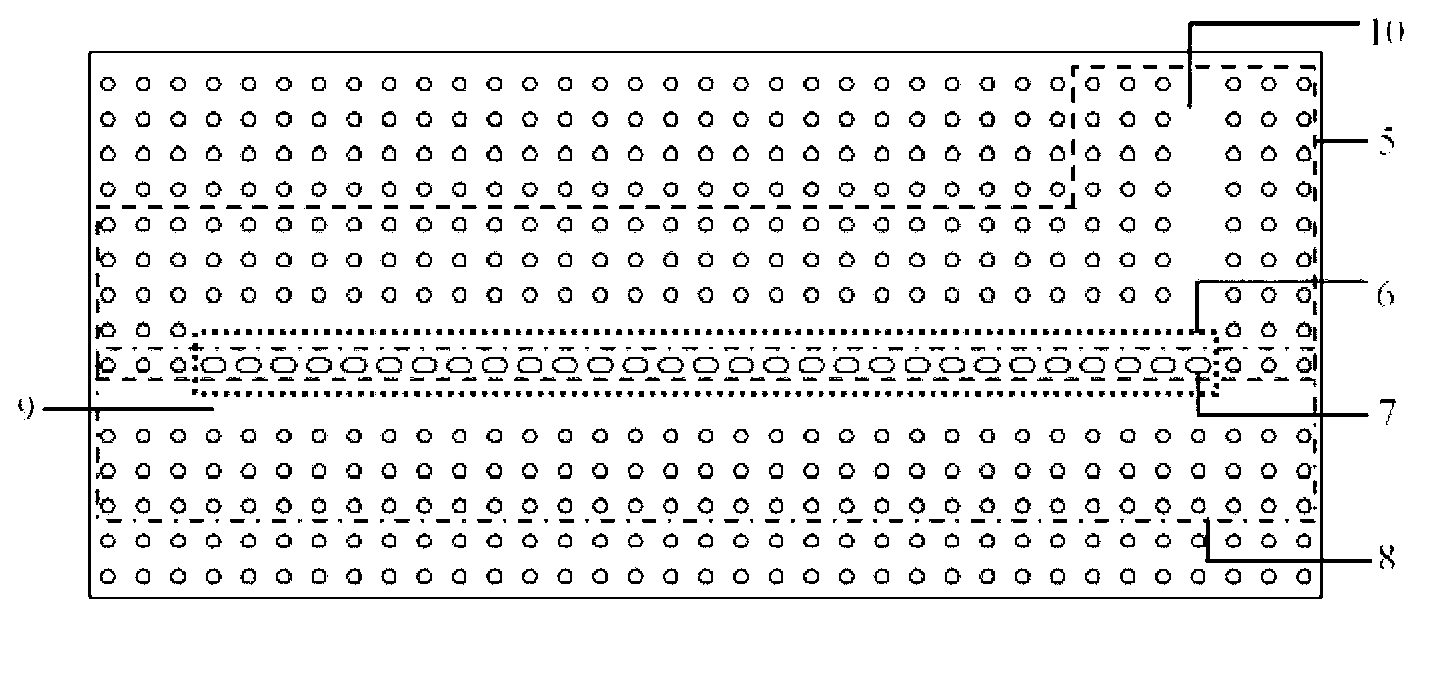 Directional coupler for photonic crystals