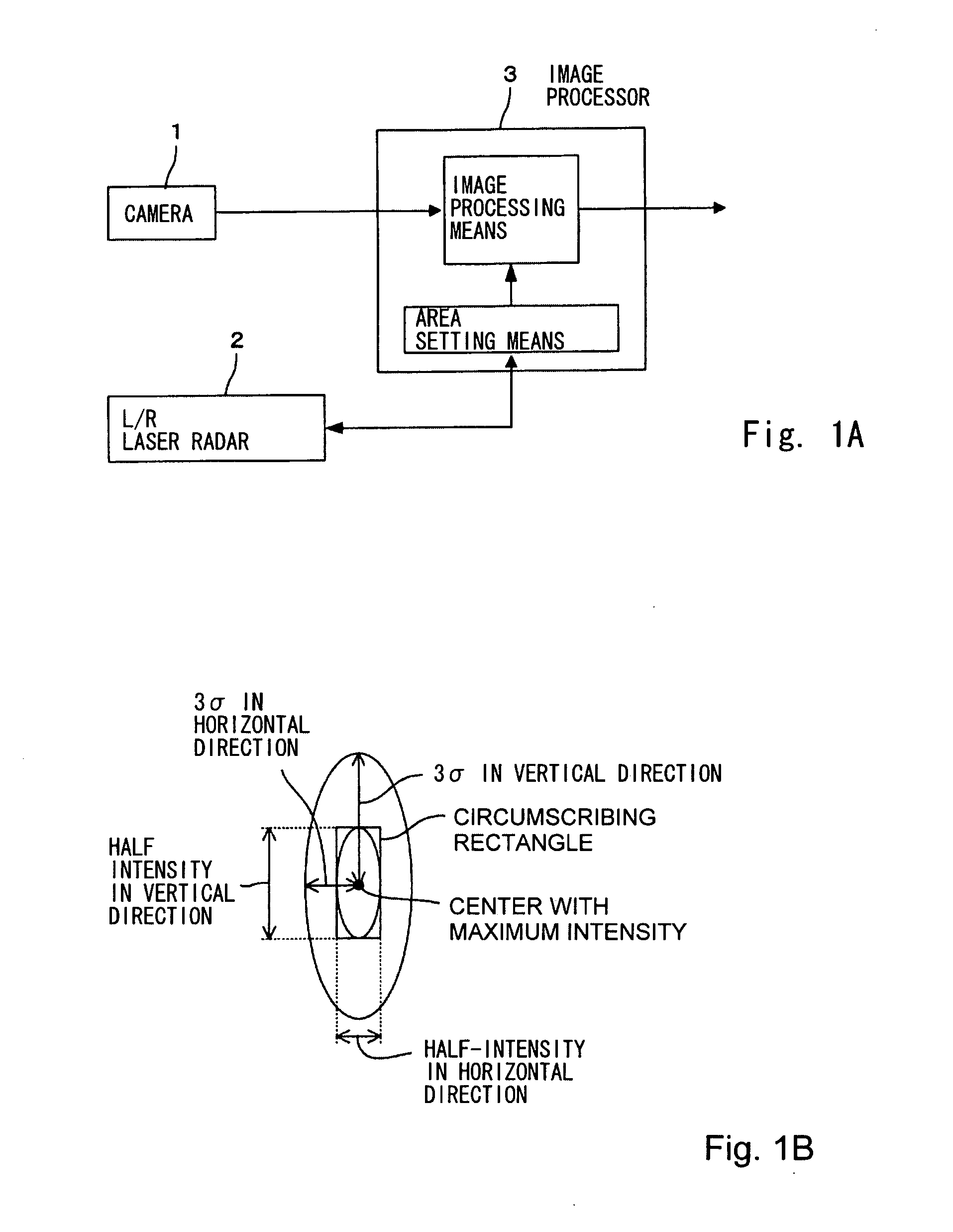 Image processing system for mounting to a vehicle