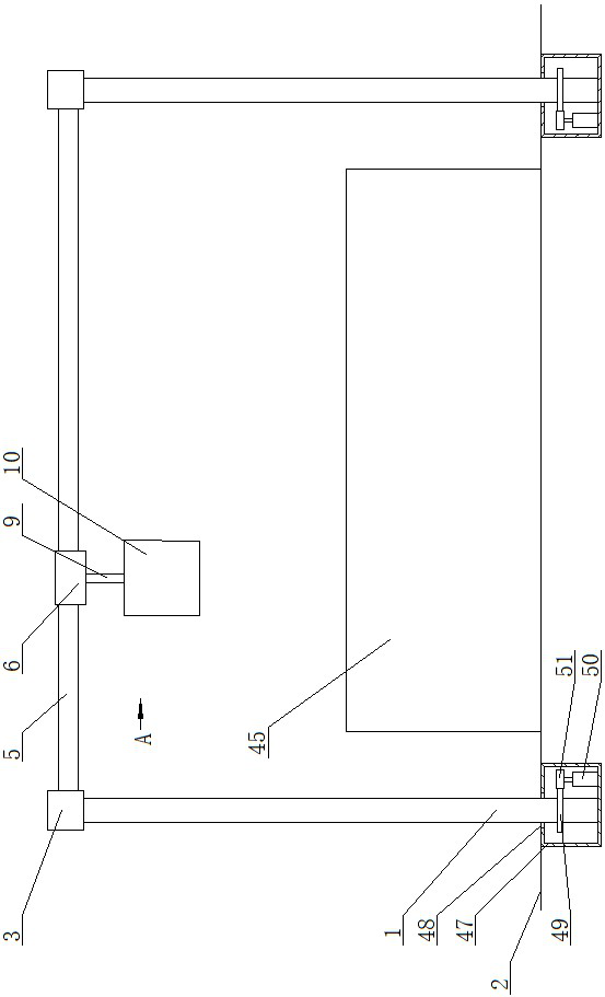 An automated multifunctional assembly platform in the field of prefabricated buildings