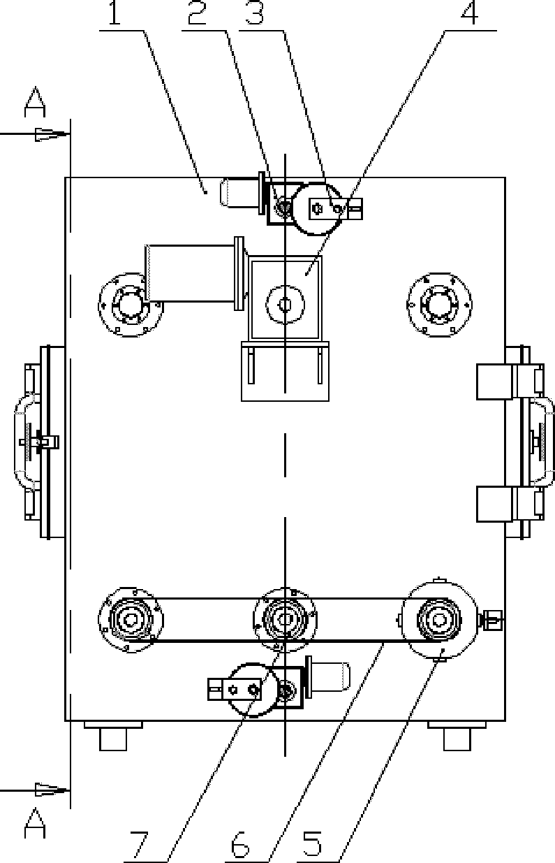 Material conveying system for realizing high volume capacity in drying box