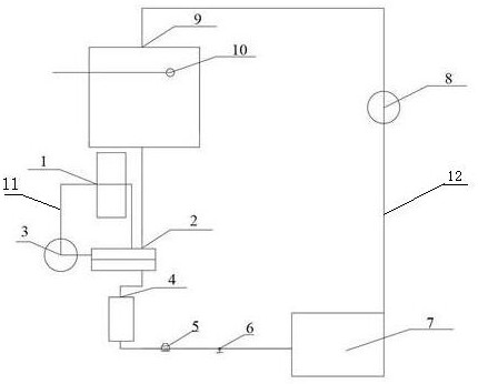 A device and method for industrially implementing magnetized copper electrolysis