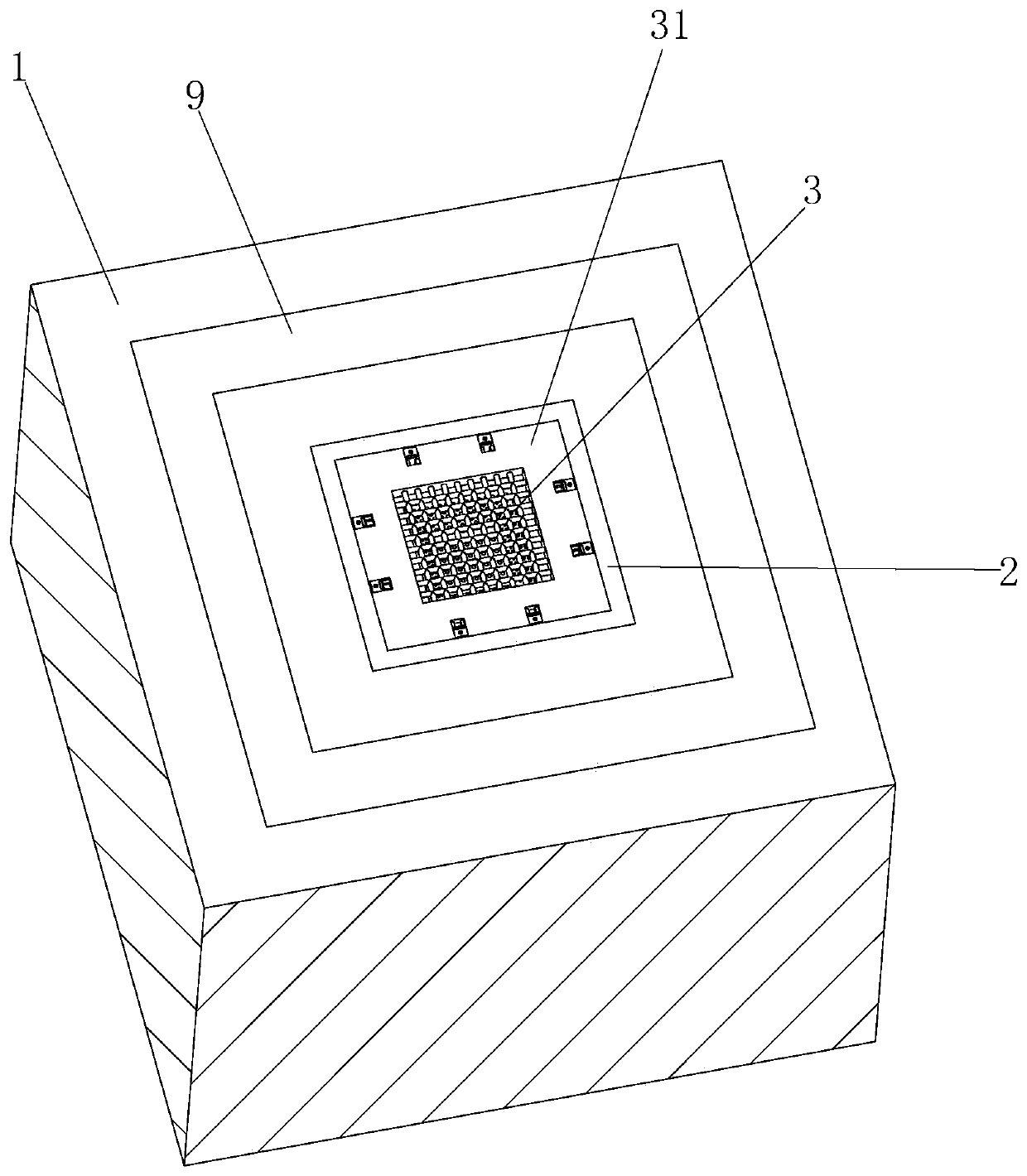 Prefabricated gutter inlet and construction method thereof