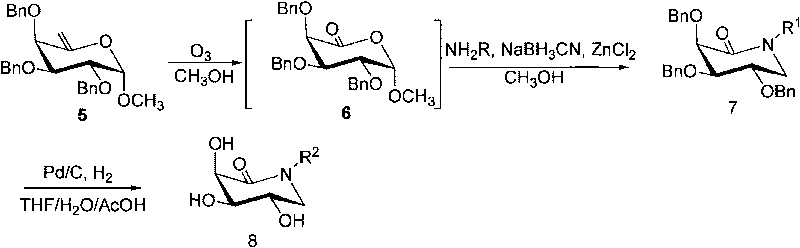 Azasugars compounds, synthesis method and applications thereof