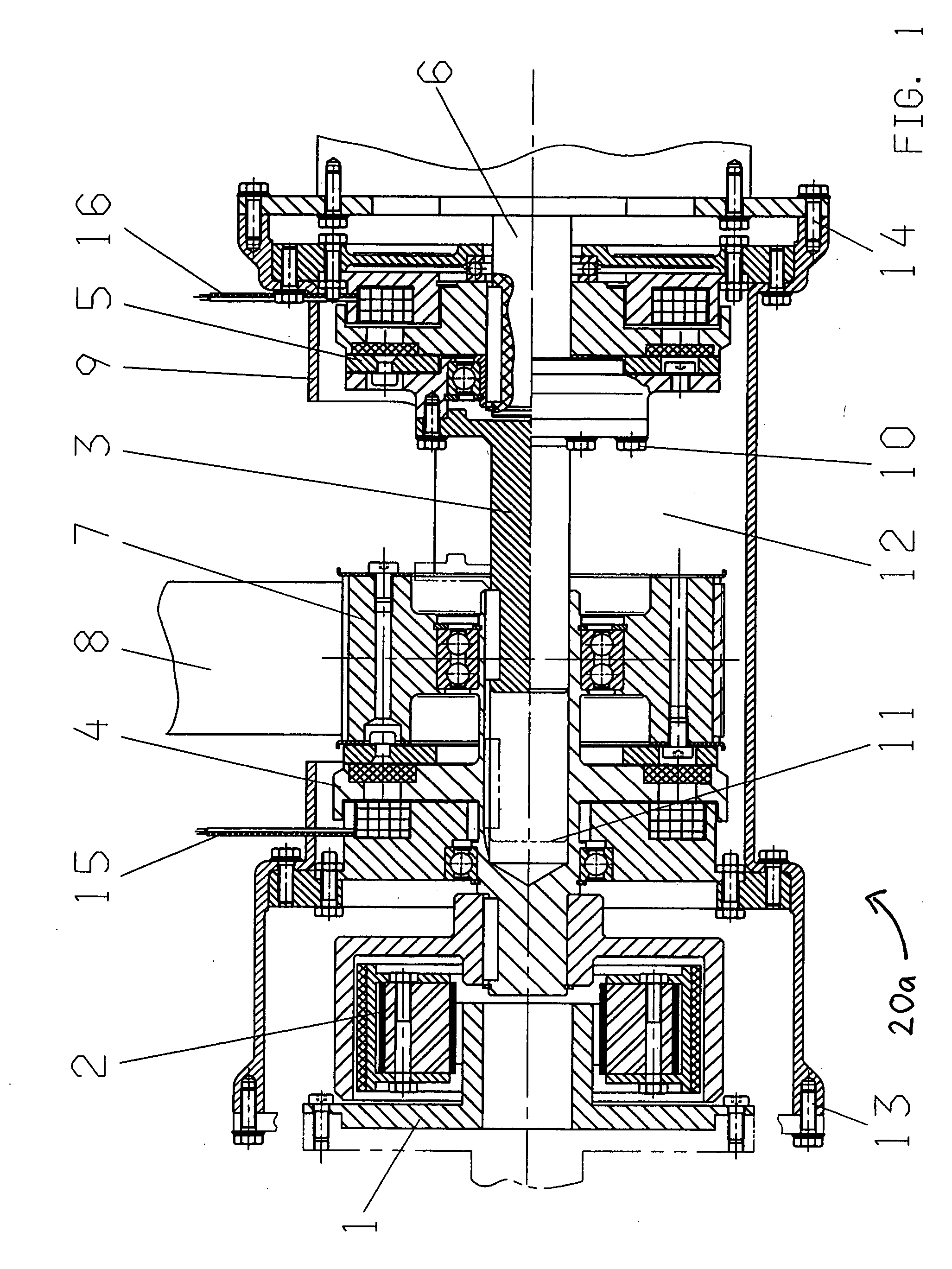 Mobile, self-sufficient operating assembly for providing electrical energy