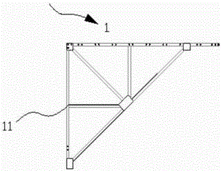 Building buffering type protection shelter