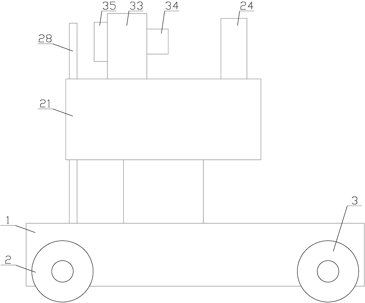 Portable fire fighting device with function of regulating water spraying direction