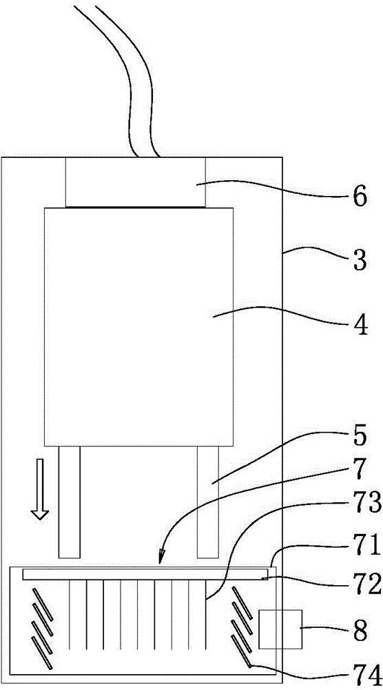 A radio frequency microneedle therapy instrument