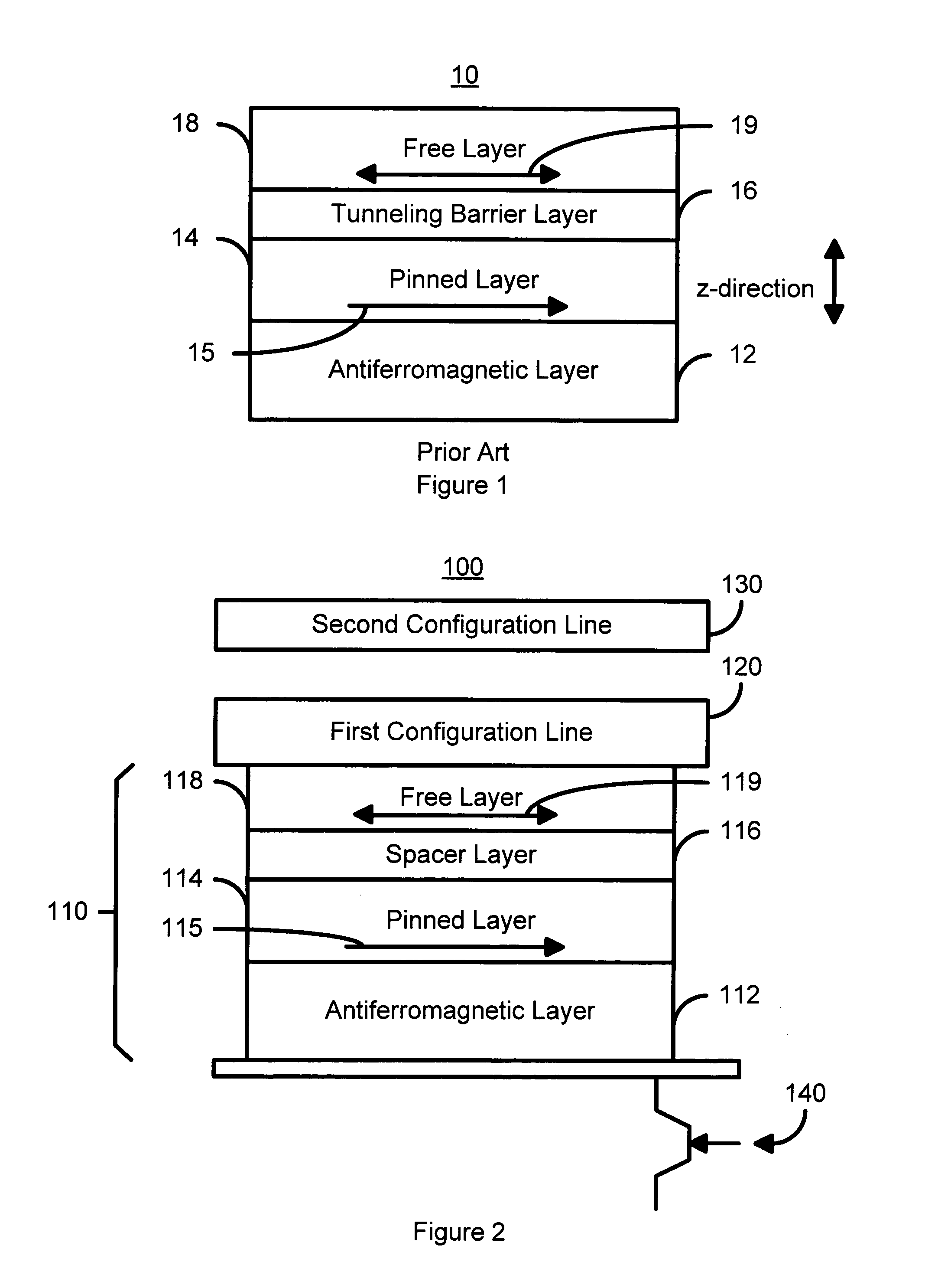 Re-configurable logic elements using heat assisted magnetic tunneling elements